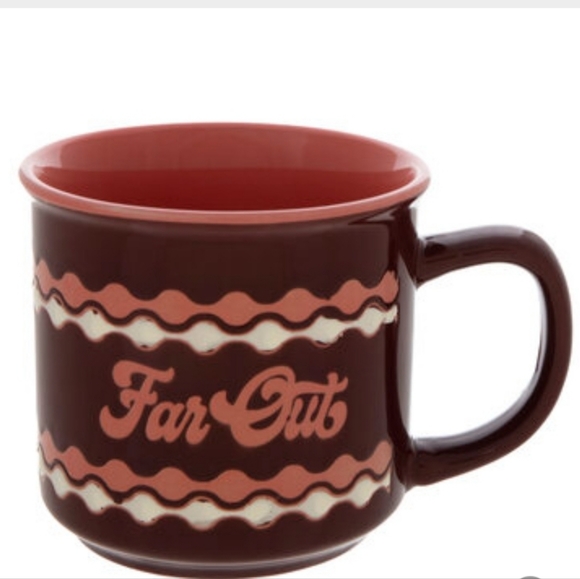 Farout Coffee Mugs Set of Two Boston Trading Company - Picture 2 of 8